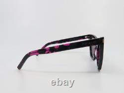 Saint Laurent SL214 KATE 009 55mm Black-Pink/Black New Women's Sunglasses