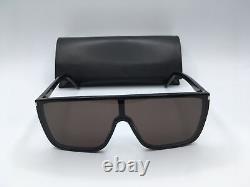 Saint Laurent SL364 Women's Black Frame Grey Lens Square Sunglasses 99MM