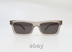 Saint Laurent SL 461 BETTY 014 54mm Brown Clear/Black New Sunglasses