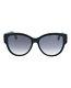 Saint Laurent Sunglasses Womens Round Black Black Grey Slm3-30001194-001