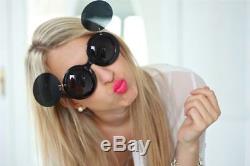 Sale! Linda Farrow X Jeremy Scott Js Mickey Mouse Sunglasses Lady Gaga Rare Cute