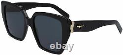 Salvatore Ferragamo SF968S Black/Grey 55/18/140 women Sunglasses