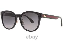 Sunglasses Gucci GG0854SK 001 sunglasses Woman color Black gray lens size 56 mm