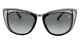 Swarovski Diva Sw 61 05b Black/white Gem Cateye Sunglasses Frame 53-17-135 Sk61