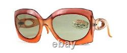 Sweety Samco Sunglasses Vintage Unusual Over Sized Candy Frame Italy Made 50s