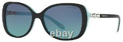 TIFFANY Co TF 4121-B 80559S Women's Sunglasses Blue Gradient 55 mm + Tiffany Bag