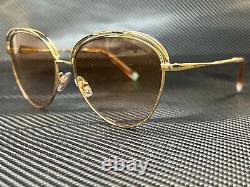TIFFANY TF3075 61562D Pale Gold Round Women's 58 mm Sunglasses