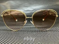 TIFFANY TF3075 61562D Pale Gold Round Women's 58 mm Sunglasses