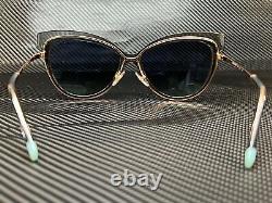 TIFFANY TF3076 83249S Black Transparent Cat Eye 57 mm Sunglasses