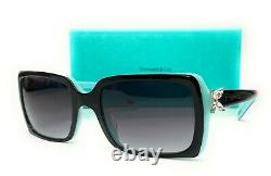 TIFFANY TF4047B 80553C Black Grey Gradient Women's Sunglasses 55 mm