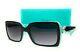 Tiffany Tf4047b 80553c Black Grey Gradient Women's Sunglasses 55 Mm