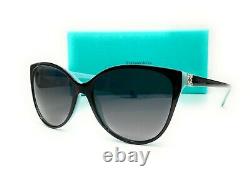 TIFFANY TF4089B 8055T3 Black Grey Gradient Polarized Women's Sunglasses 58 mm