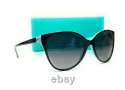 TIFFANY TF4089B 8055T3 Black Grey Gradient Polarized Women's Sunglasses 58 mm