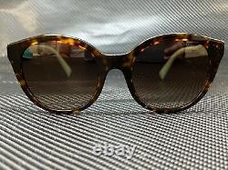 TIFFANY TF4164 80153B Havana Cat Eye Women's Sunglasses 52 mm