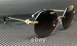 TIFFANY & co. TF3077 60213B Pale Gold Round Women's 60 mm Sunglasses
