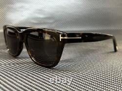 TOM FORD FT0237 52N Shiny Dark Havana Square Rectangle Men's 52 mm Sunglasses