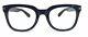 T Design Square Rectangular Gradient Frame Clear Lens Men Women Eyeglasses