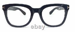 T Design Square Rectangular Gradient Frame Clear Lens Men Women Eyeglasses