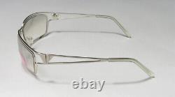 Thalia Th17 Silver Mirrored Gradient Gray Lenses Fashion Brand Name Sunglasses