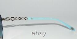 Tiffany & Co 3049B 6001/9S Silver Blue Aviators sunglasses