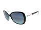 Tiffany & Co Tf4121b 4121 8055/9s Black Blue Gradient Sunglasses