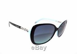 Tiffany & Co TF4121B 4121 8055/9S Black Blue Gradient Sunglasses