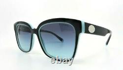 Tiffany & Co. TF4162 8055/9S Black & Blue Gradient New Sunglasses with Box 56mm