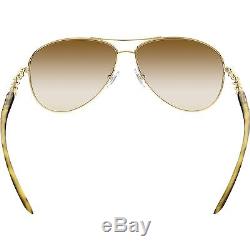 Tiffany & Co Women's TF3034-60023B-60 Gold Aviator Sunglasses