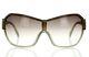 Tod's To22 Women's Shield Brown Translucent Sunglasses 139641