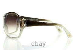 Tod's TO22 Women's Shield Brown Translucent Sunglasses 139641