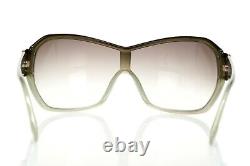 Tod's TO22 Women's Shield Brown Translucent Sunglasses 139641