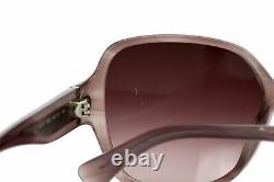 Tod's Women's Square Purple'TO72' Oversized Sunglasses 139661