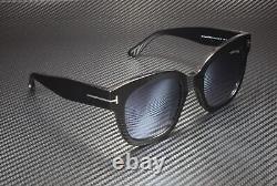 Tom Ford Beatrix-02 FT0613 01C Shiny Black Smoke Mirror 52 mm Women's Sunglasses