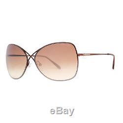 Tom Ford Colette TF 250 48F Bronze/Brown Gradient Women's Butterfly Sunglasses