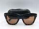 Tom Ford Ft0685 Women's Black Frame Brown Lens Square Sunglasses 52mm
