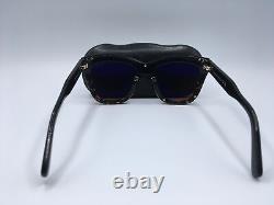 Tom Ford FT0685 Women's Black Frame Brown Lens Square Sunglasses 52mm
