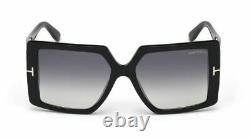 Tom Ford FT 0790 Quinn 01B Black/Smoke Gradient Women's Sunglasses