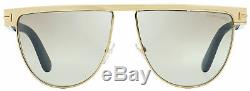 Tom Ford Oval Sunglasses TF570 Stephanie-02 28G Gold/Havana 60mm FT0570
