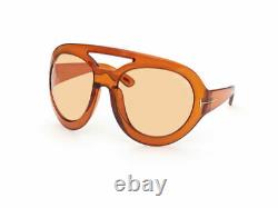 Tom Ford SERENA-02 FT 0886 Brown/Brown 68/22/115 unisex Sunglasses