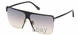 Tom Ford SOFI FT 0840 Shiny Black/Silver Smoke 61/11/140 women Sunglasses