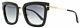Tom Ford Square Sunglasses Tf573 Lara-02 01b Black 52mm Ft0573