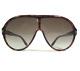 Tom Ford Sunglasses Tf814 54k Brenton Brown Round Frames With Brown Lenses