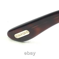 Tom Ford Sunglasses TF814 54K Brenton Brown Round Frames with Brown Lenses