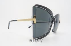 Tom Ford TF766 03A New Black/ Gray Women's GIA Sunglasses 63mm with box