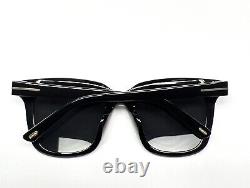 Tom Ford TF969KS 01A Sunglasses Polished Black Gray Tinted Lens (Large) withcase