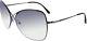Tom Ford Women's Gradient Colette Ft0250-08c-63 Grey Butterfly Sunglasses
