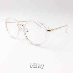 Transparent Perspex Frame Geek Nerd Retro Vintage clear lens Glasses
