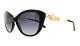 Versace Sunglasses Ve4295 Gb1/t3 Black 57mm