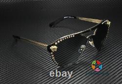 VERSACE VE2161B 100287 Gold Dark Grey 42 mm Women's Sunglasses