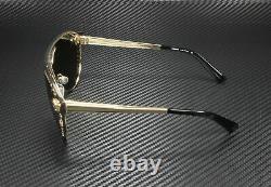 VERSACE VE2161B 12525A Pale Gold Lt Brown Mirr Dk Gold 42 mm Women's Sunglasses